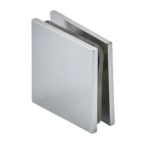 Brixwell C-MTGTW-C Square Pivoting Wall Mount Operable Transom Clip Polished Chrome