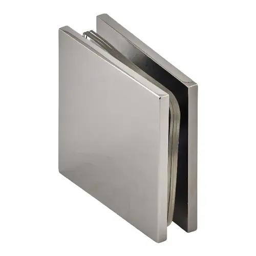 Brixwell C-MTGTW-PN Square Pivoting Wall Mount Operable Transom Clip Polished Nickel