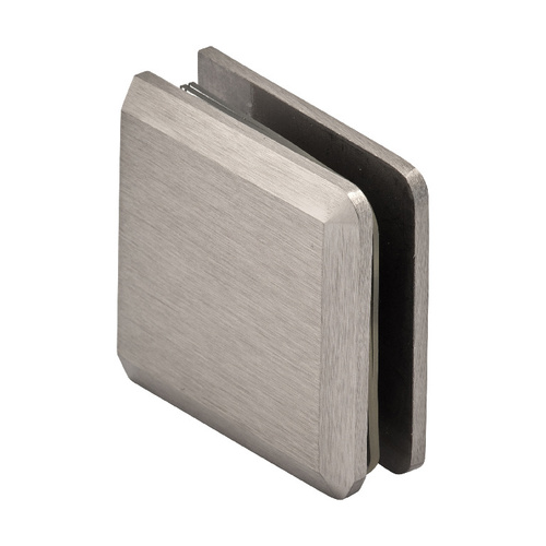 US Horizon C-PMTGTW-BN Beveled Pivoting Glass To Wall Operable Transom Clip Brushed Nickel