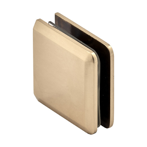 US Horizon C-PMTGTW-PB Beveled Pivoting Glass To Wall Operable Transom Clip Polished Brass