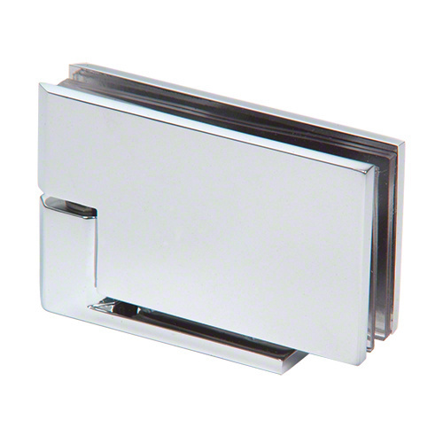 Cabinet/ Showcase Top And Bottom Surface Mount Pivot Hinge Polished Chrome