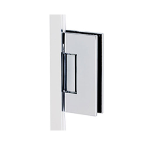 72 Inches Height Shower Door Jamb With Desinger Series Hinges Aluminum & W/2 Hinges Polished Chrome
