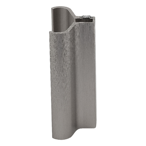 Shower Door Slip-on Pull Handle Brushed Nickel