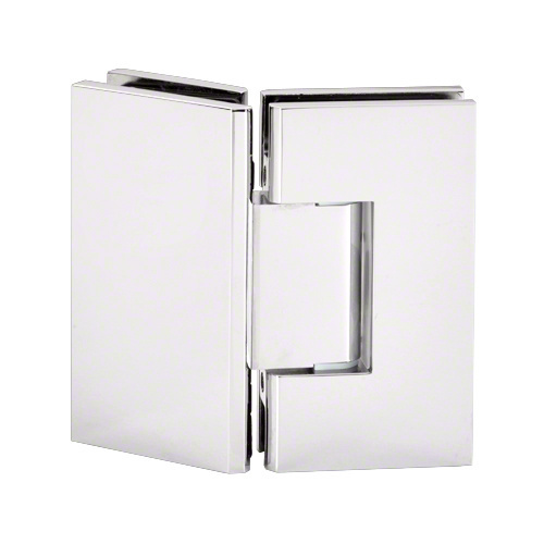 Adjustable Maxum Series Glass To Glass Mount Shower Door Hinge 135 Degree Satine