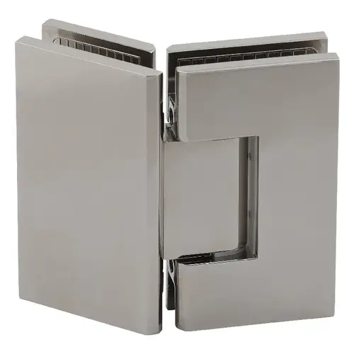 Maxum Series Glass To Glass Mount Shower Door Hinge 135 Degree Polished Nickel