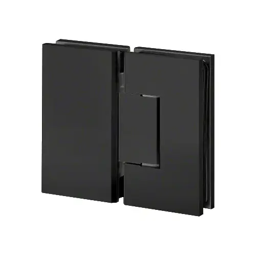Brixwell H-M180GTG-MB Maxum Series Glass To Glass Mount Shower Door Hinge 180 Degree Matte Black