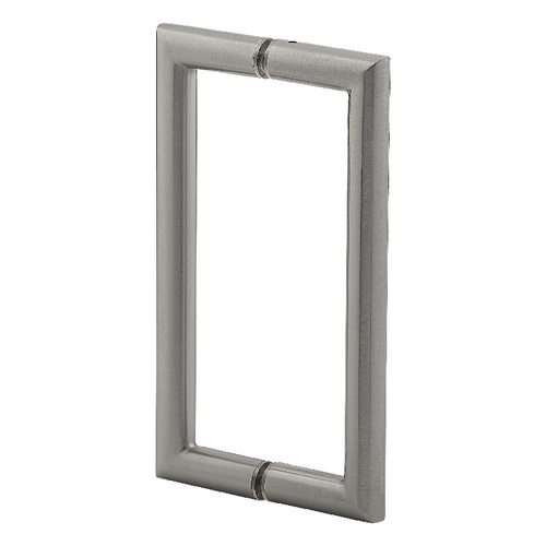 8 Inches Center To Center Mitered Style Back To Back Shower Door Handle Brushed Nickel