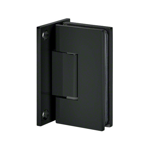 Wall Mount with Full Back Plate Adjustable Maxum Series Hinge Matte Black