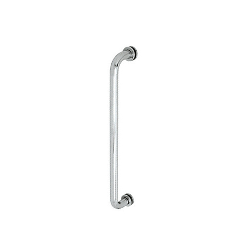 27 Inches Center To Center Standard Tubular Shower Towel Bar Single Mount W/Washers Polished Stainless Steel