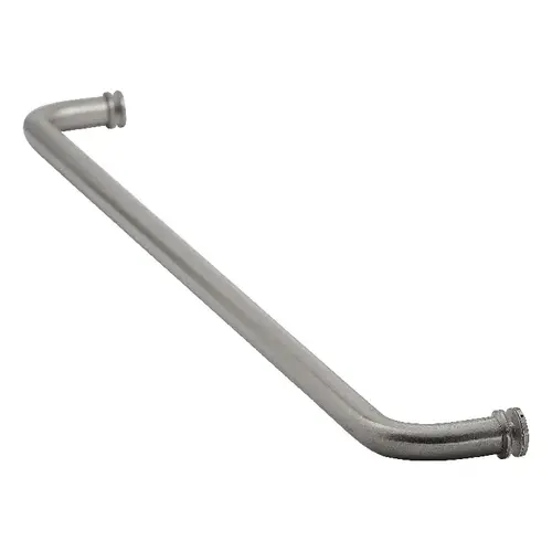 28 Inches Center To Center Standard Tubular Shower Towel Bar Single Mount W/Washers Brushed Nickel