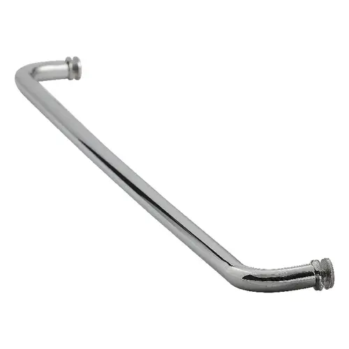 30 Inches Center To Center Standard Tubular Shower Towel Bar Single Mount W/Washers Polished Stainless Steel