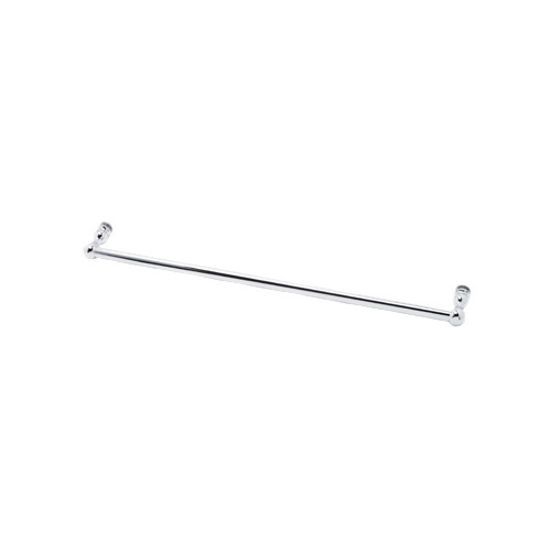 Brixwell TBC-30SM-C 30 Inches Center To Center Colonial Series Towel Bar Single Mount Polished Chrome