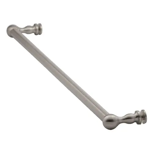 Brixwell TBC-24SM-BN 24 Inches Center To Center Colonial Series Towel Bar Single Mount Brushed Nickel