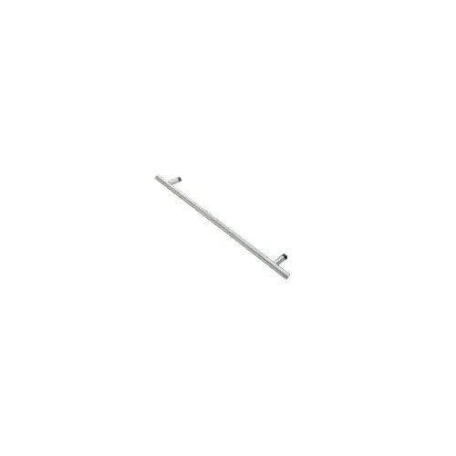 Brixwell TBL-18SM-PS 18 Inches Center To Center Ladder Pull Towel Bar Single Mount Polished Stainless Steel