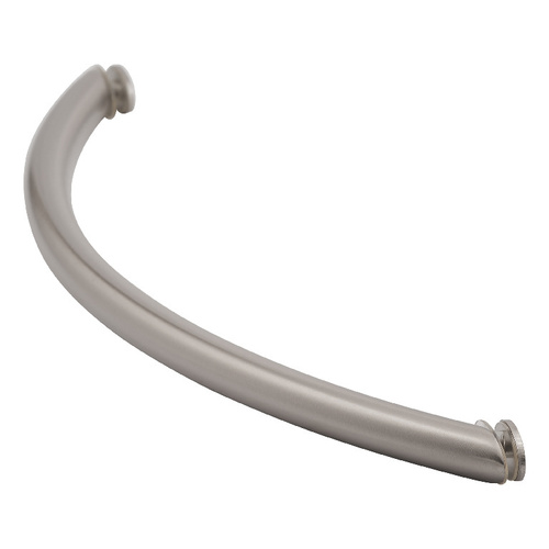 18 Inches Center to Center Arch Series Crescent Towel Bar Single Mount Brushed Nickel