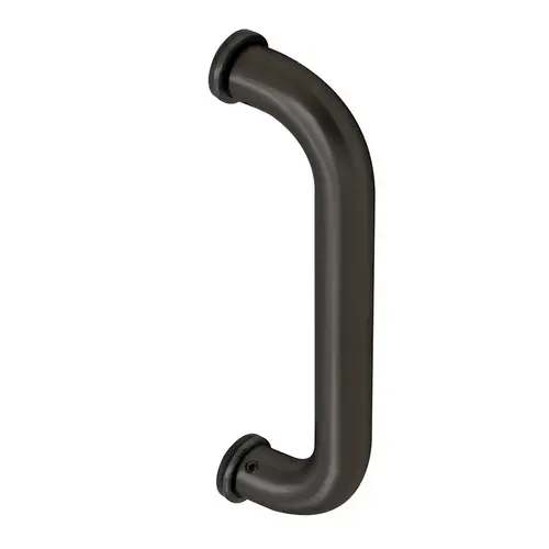 Dark Bronze 8" Aluminum Door Mounted Standard Pull Handle