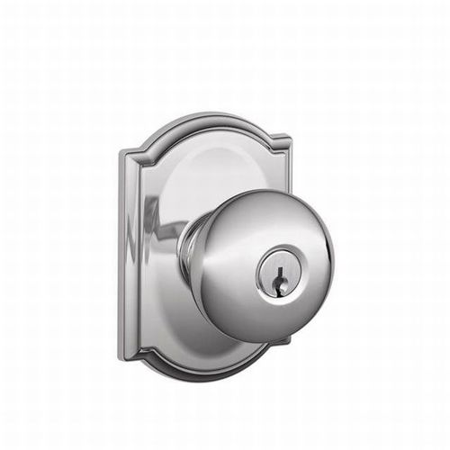 Schlage 16-086 Universal Dual Option Round Corner Dead Latch with Drive-In  Faceplate
