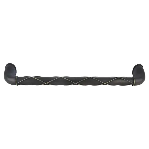 Lattice Cabinet Appliance Pull For Kitchen And Bathroom Hardware 12" Center to Center Roman Bronze - pack of 10