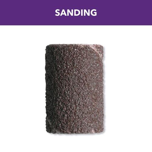 Aluminum Oxide Sanding Band - 1/4" Diameter x 1/2" Width - 120 Grit - Medium