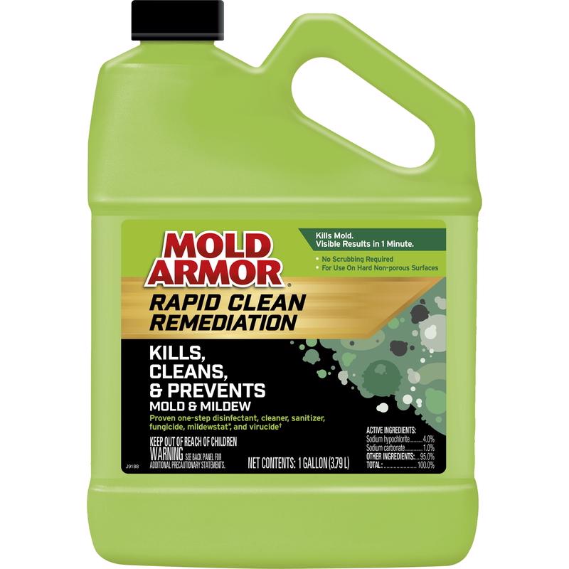 WM BARR FG591 Mold Armor 1 gal. Rapid Clean Remediation Mold Removal Clear