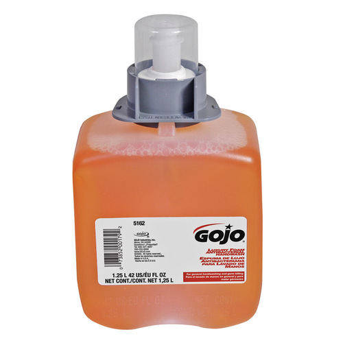 Luxury 1250 mL Fresh Fruit Scented Antibacterial Foam Handwash Soap Dispenser Refill - pack of 4