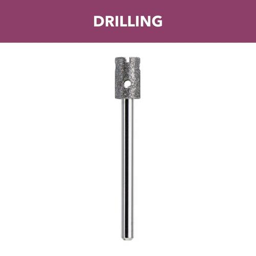 Drill Bit 1/4" X 1.77" L Diamond Tipped Straight Shank