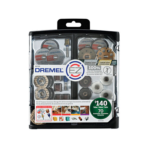 Dremel EZ725 EZ Lock All-Purpose Rotary Tool Accessory Storage Kit