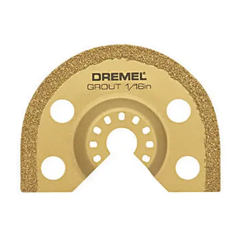 Grout Removal Blade Multi-Max 1/16" Steel Gold