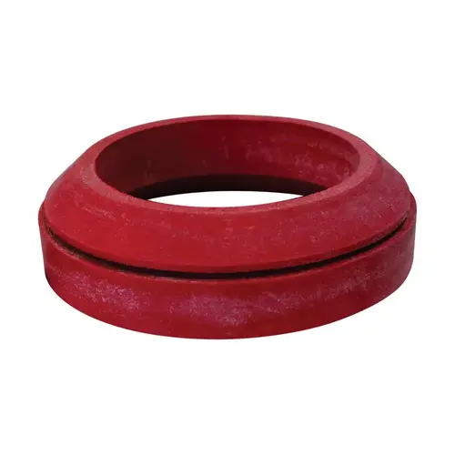 Tank-to-Bowl Gasket, 3 in ID x 4-1/4 in OD Dia, Sponge Rubber, Red, For: 3 in 2-Piece Toilet Tanks