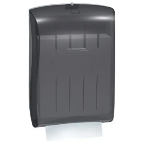 9.4" Towel Gray Paper Towel Dispenser - 9.4" Towel Capacity - 18.85" Overall Length - 13.31" Width