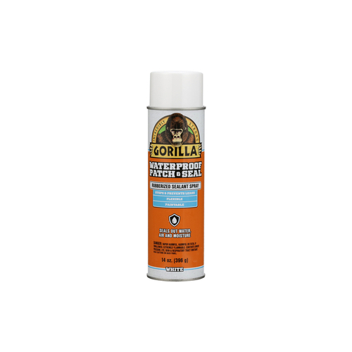 Patch and Seal Coating, Water-Proof, White, 14 oz, Aerosol Can