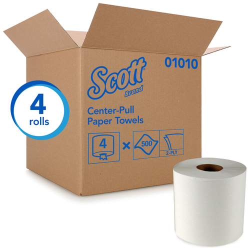 White Towels - Roll - 15" Overall Length - 8" Width
