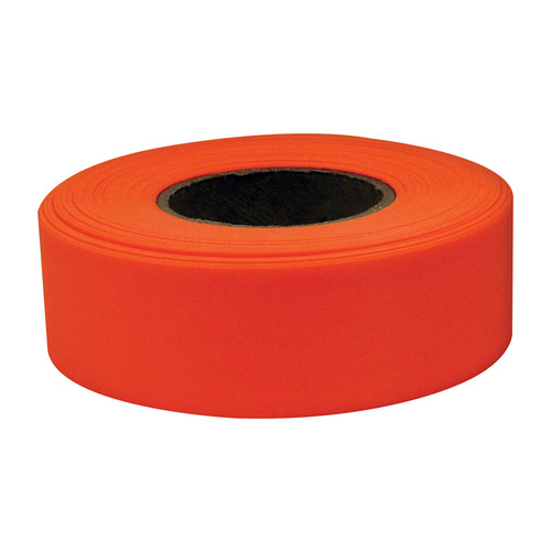 Intertape Polymer 6880 Flagging Ribbon 1.18" W X 50 yd L Orange Orange
