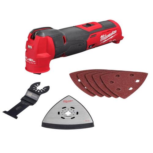 Oscillating Multi-Tool, Tool Only, 12 V, 10,000 to 20,000 opm, 3.9 deg Oscillating