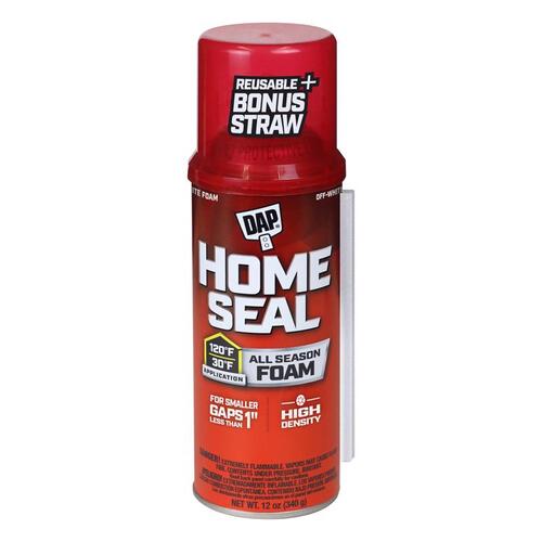 Expanding Sealant Home Sealant Cream Polyurethane Foam 12 oz Cream Amber