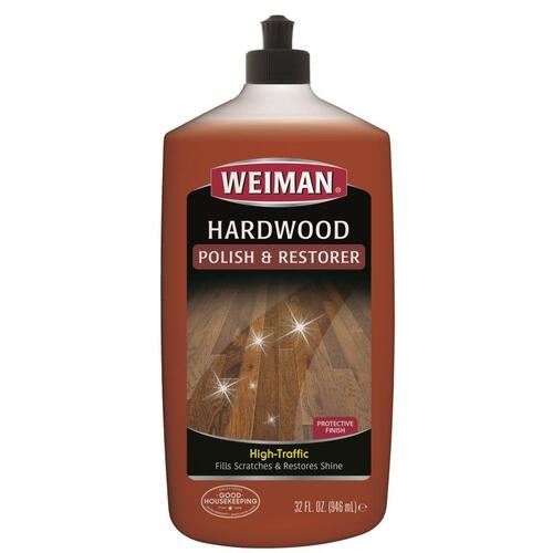 WEIMAN PRODUCTS LLC 523-XCP6 Weiman Products Hardwood Polish & Restorer, 32 Fluid Ounces - pack of 6