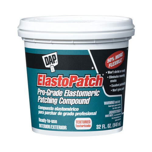 DAP 7079812288 Patching Compound ElastoPatch Ready to Use Off-White 32 oz Off-White