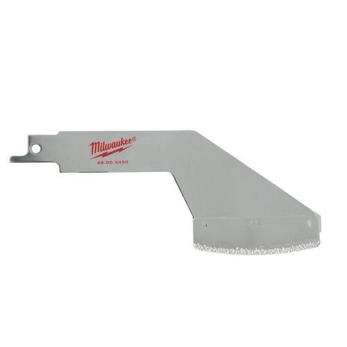 Grout Removal Tool HACKZALL/SAWZALL 5" Carbide Grit Silver