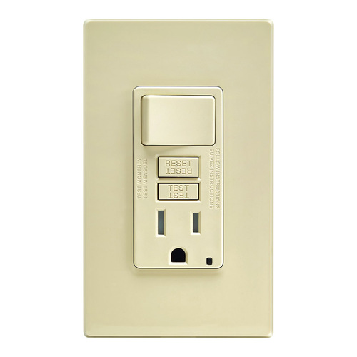 GFCI Outlet SmartlockPro 15 amps 125 V Ivory 5-15R Ivory