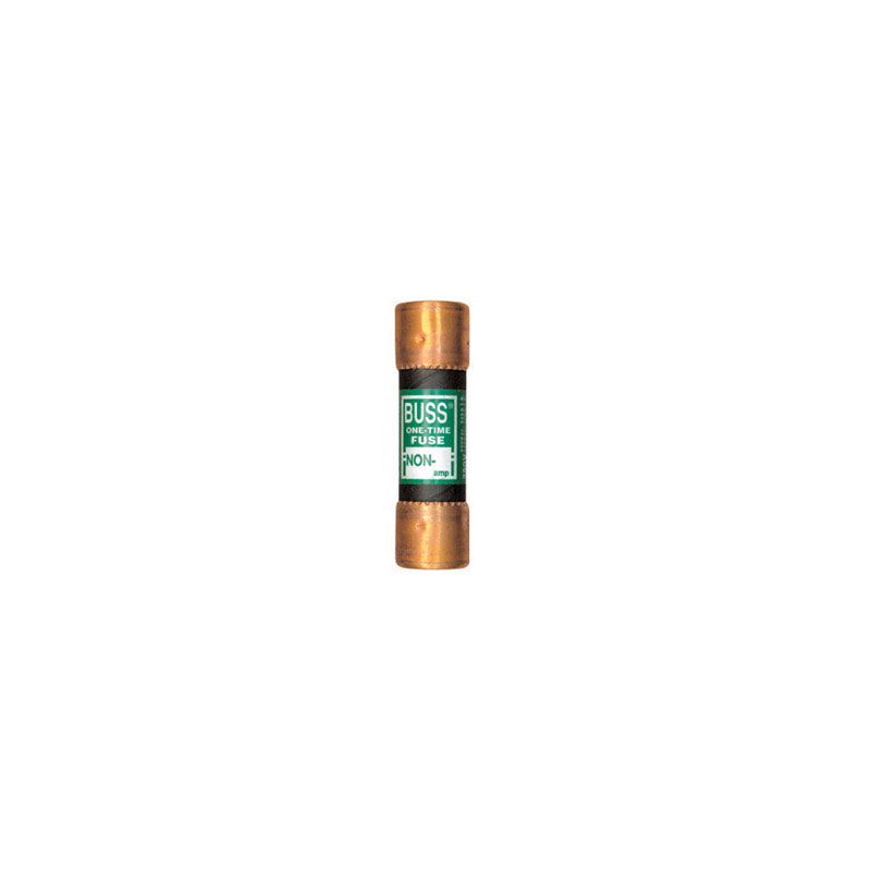 Bussmann BP/NON-60 60 Amp Brass 1-Time Fuse Cartridges - Pair