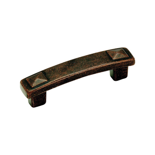 3" (76 mm) Center to Center Forgings Cabinet Pull Rustic Bronze Finish