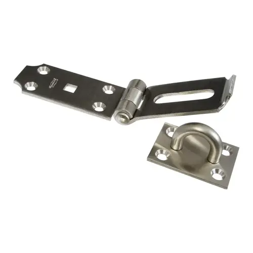 National Hardware N342550-XCP2 V31 7-1/2" Extra Heavy Safety Hasp Stainless Steel Finish - pack of 2