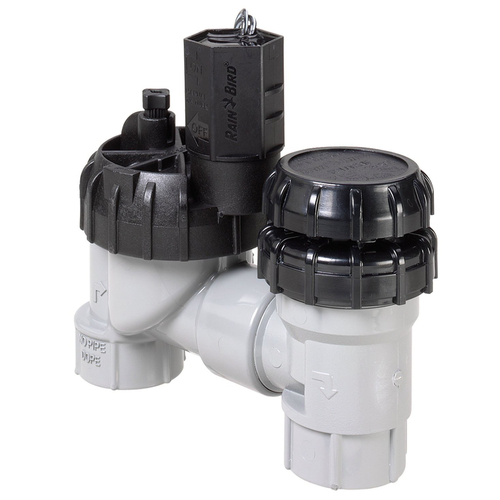 Anti-Siphon Valve, 1 in, FNPT, 15 to 150 psi Pressure, 0.2 to 40 gpm, 24 V, Plastic Body