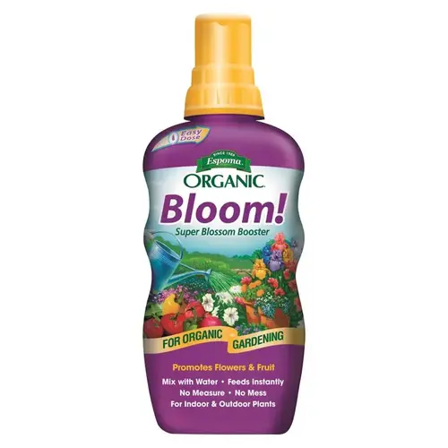 Plant Food Bloom Organic Liquid Concentrate All Purpose 16 oz