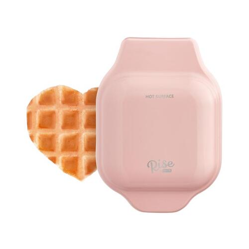 STOREBOUND LLC RMWH001GBRS06 Waffle Maker 1 waffle Pink Plastic Pink