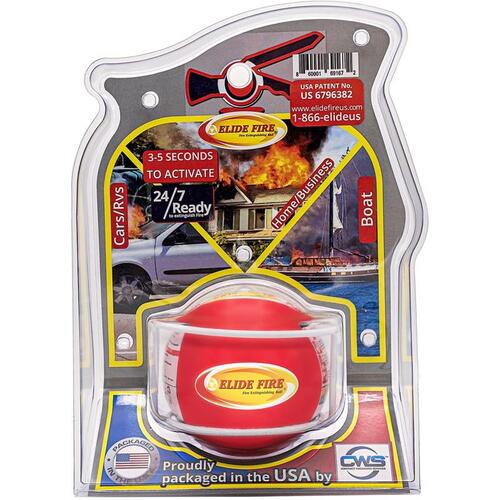 Extinguisher Ball For Home/Workshops Red
