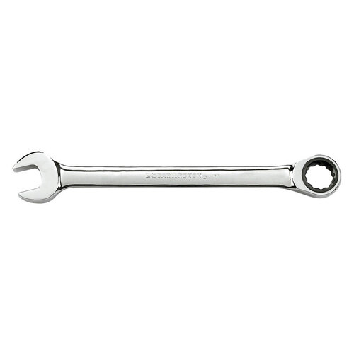 GEARWRENCH 9028D Combination Wrench, SAE, 7/8 in Head, 11.476 in L, 12-Point, Steel, Chrome, Standard Handle