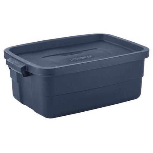 Storage Box Roughneck 10 gal Navy 8.875" H X 15.875" W X 23.875" D Stackable Navy