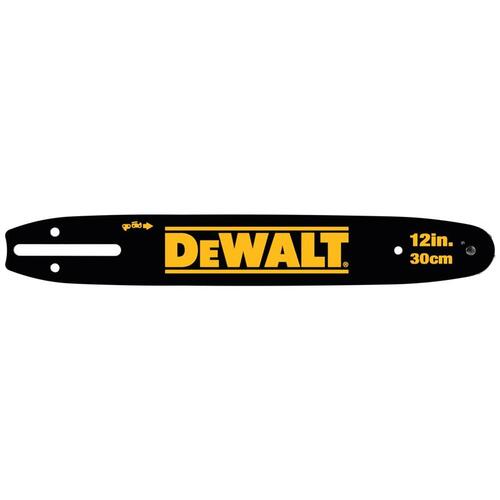 DEWALT DWZCSB12 Chainsaw Bar, 12 in L Bar, 0.043 in Gauge, 3/8 in TPI/Pitch