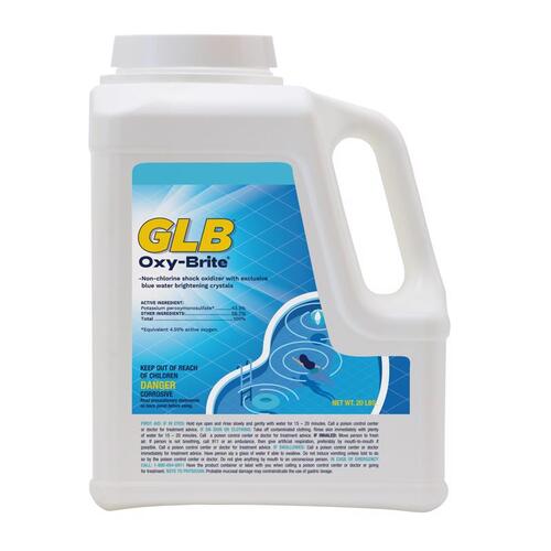 GLB 71420A-XCP2 20 Lb Oxy-brite Non-chlorine Shock Oxidizer - pack of 2